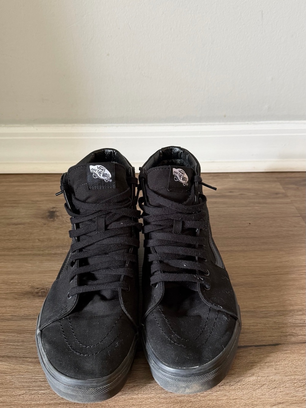 Vans Black High-Top Skate Sneakers